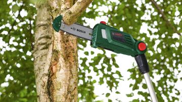Bosch UniversalChainPole 18 Akülü Teleskopik Ağaç Budama Makinesi Tek Akülü 2.5 Ah