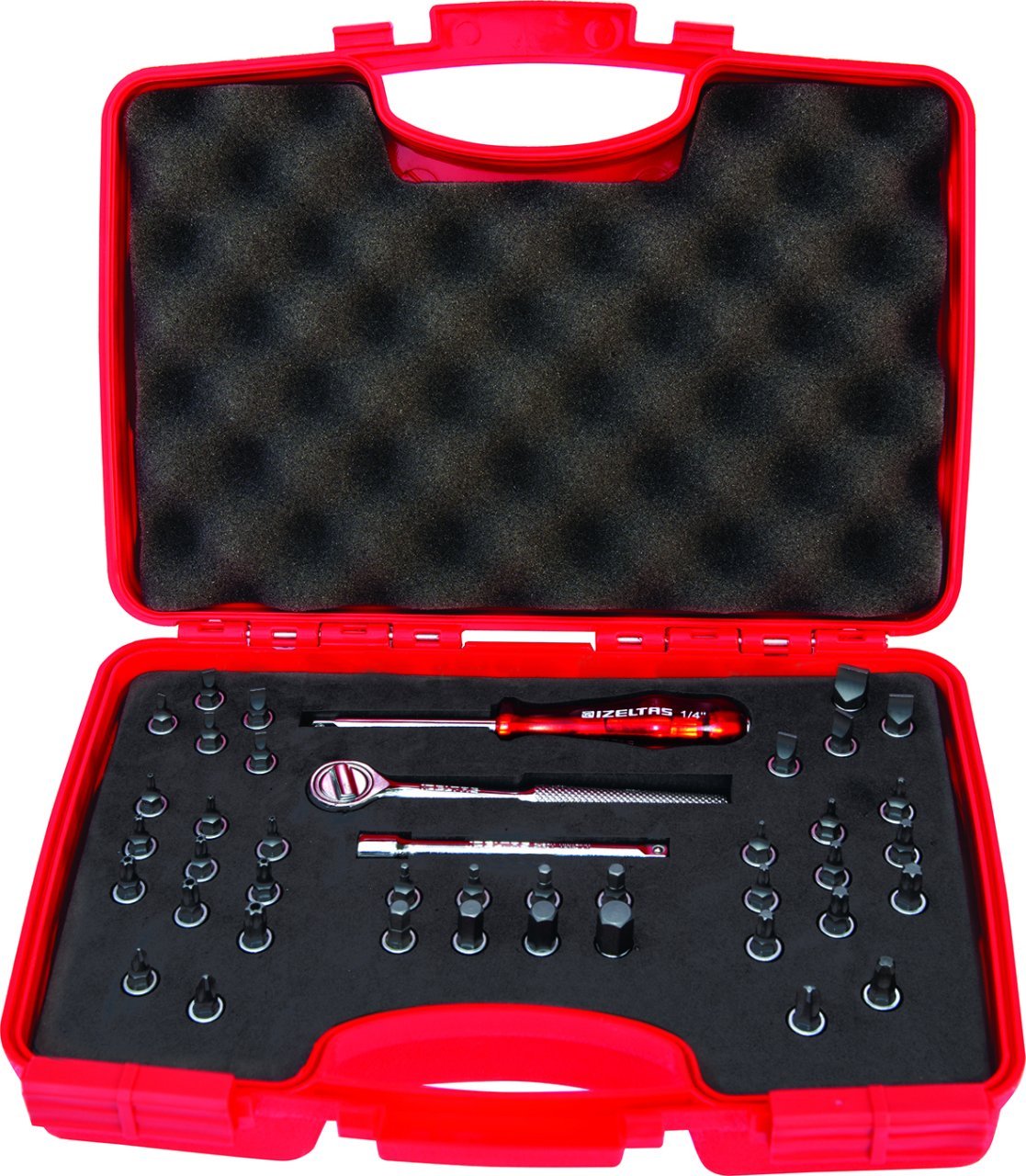 1/4'' Bits Uçlu Lokma Takımı 42'li