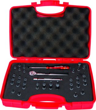 1/4'' Bits Uçlu Lokma Takımı 42'li