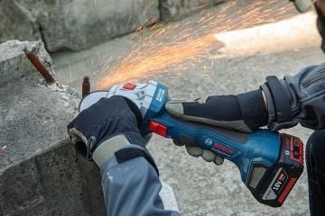 Bosch Professional GWS 180-LI Çift Akülü 4,0 Ah Taşlama Makinesi