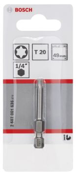 Bosch ExtraHard T20*49 mm 1'li