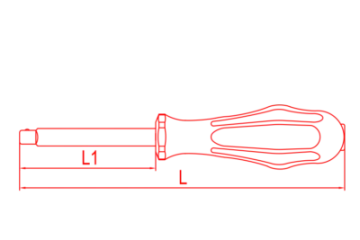 İzeltaş 1/4'' Derin Lokma Tornavida Adaptörü