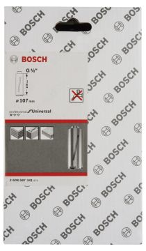 Bosch Kuru Karot Uç 107*150 mm 1/2'' Prof.for