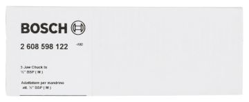Bosch Karot için adaptör Altıgen - 1/2'' BSP