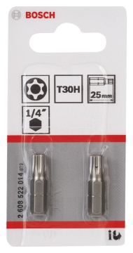 Bosch ExtraHard Security-Torx® T30H*25 mm 2li