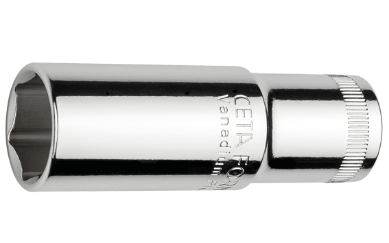 Ceta Form 1/2'' 6 köşe Derin Lokma Anahtar 12 mm