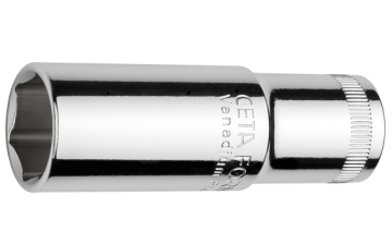 Ceta Form 1/2'' 6 köşe Derin Lokma Anahtar 12 mm