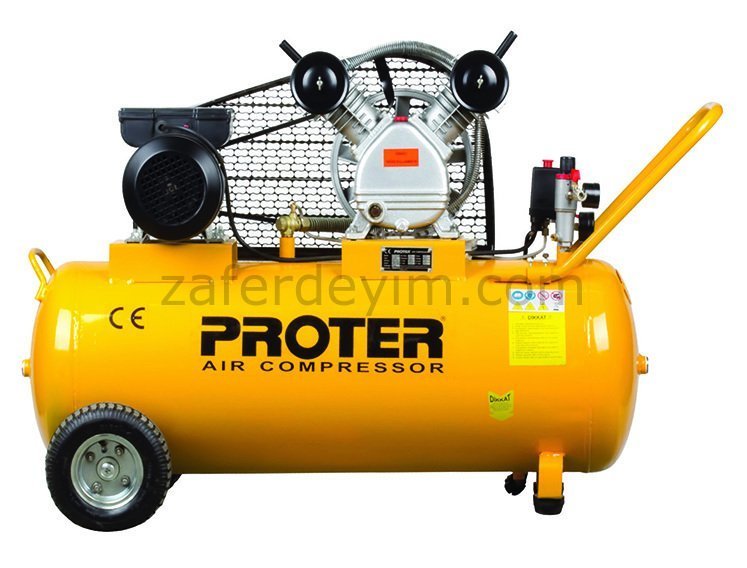 Proter PR 103 YL Yağlı Hava Kompresörü 100 Lt  3 Hp
