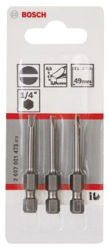Bosch ExtraHard S0,5x3,0*49 mm 3'lü