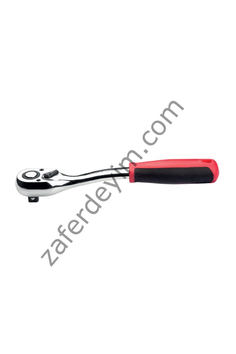 1/2'' Düğmeli Cırcır Kolu (Açılı Gövde)